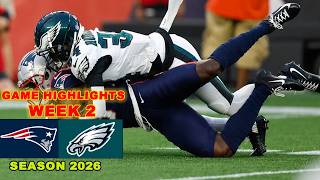 Eagles vs Patriots 4ND-QTR | NFL Week 2 | NFL Preseason 2026