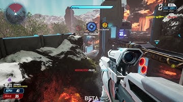 EPIC No scope and headshot double kill | Splitgate |