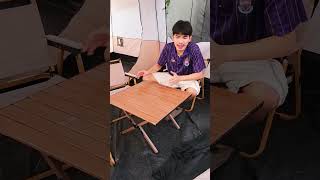 ป้ายยาโต๊ะแคมป์ปิ้งราคาประหยัด #กางเต็นท์ #shorts