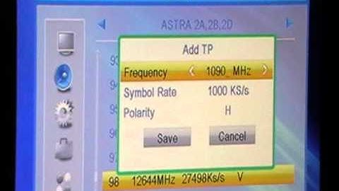 Xoro HRC 9000 Combo Receiver - Add new Satellite Transponder