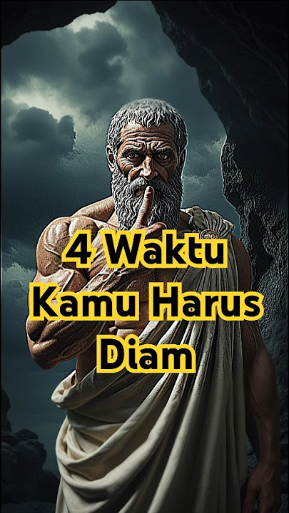 4 Waktu yang Tepat untuk Diam