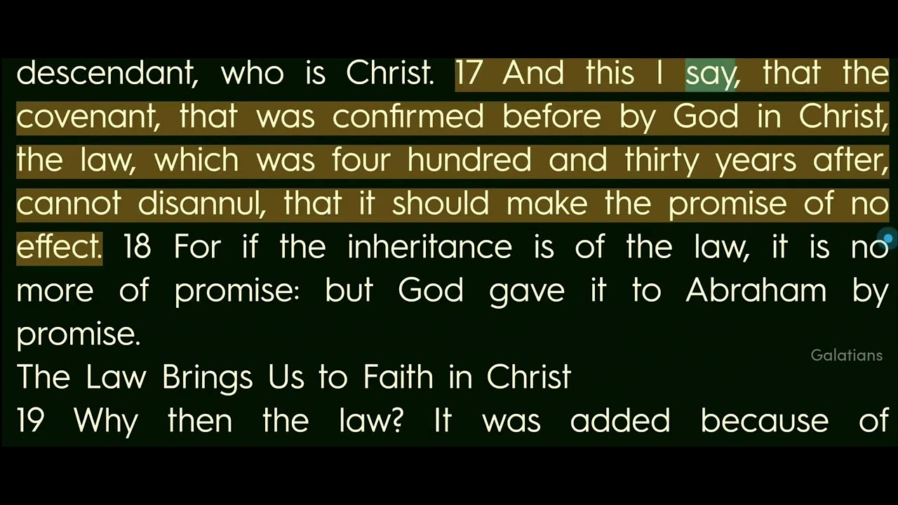 Video Bible - English - 48_Galatians Chapters 1 to 6 - Male voice_INA ...