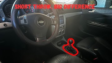 Supercharged Cobalt SS Gets an Over The Top Performance Short Throw Shifter! Way Better Shifts!