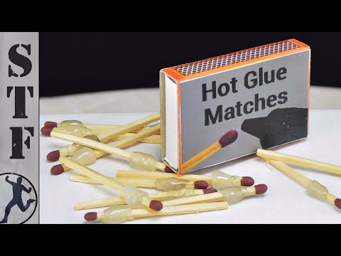 Hot Glue Matches | One Strike and Your Hot Glue is Ready