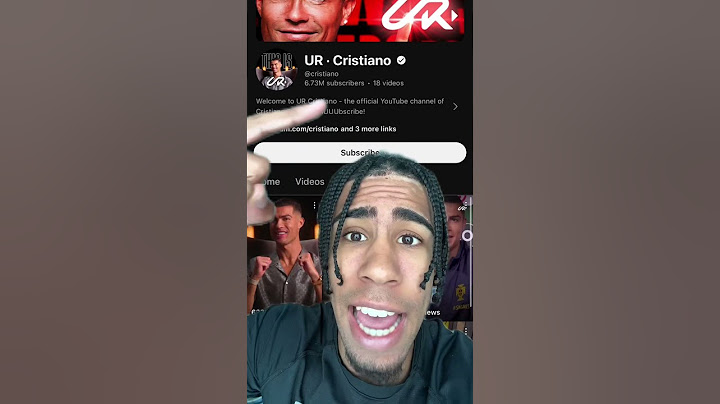 Cristiano Ronaldo made a YouTube channel