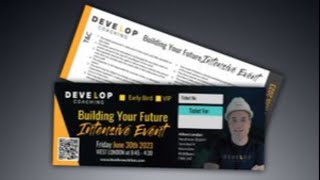 Build Your Future Event - June 30th (4 days to go)