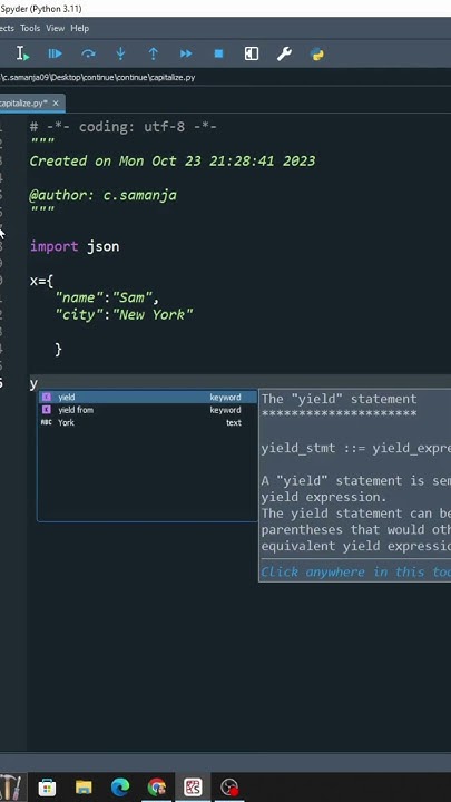 Convert Python into JSON - YouTube
