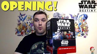 star wars destiny spirit of rebellion booster box TCG: [Dice & Cards] including Jyn Erso Star Wars Destiny Spirit of