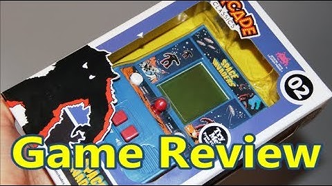 Space Invaders Mini Arcade Game by Basic Fun Review - The No Swear Gamer