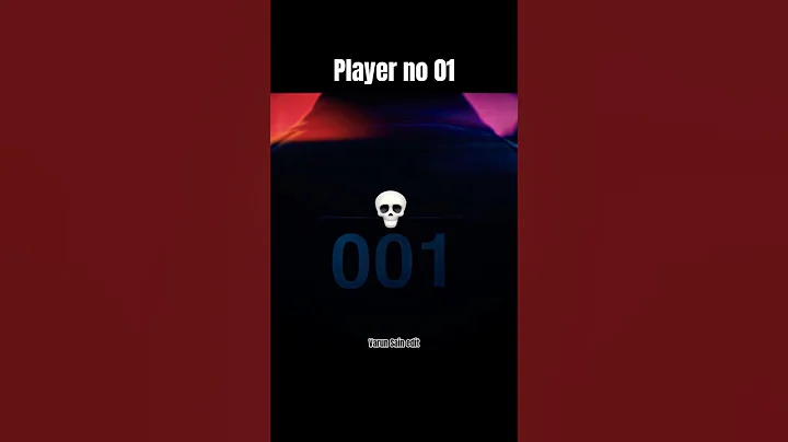 player no 01 ( squid game edit) #squidgame #shorts #squidgameseason2 #edit