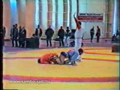 SAMBO: Volkov - Markaryan (1997), Last seconds vic...