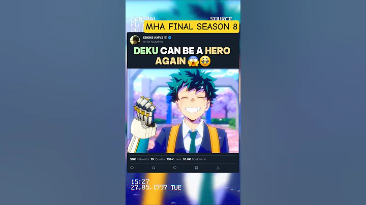 Deku peut être un héros à nouveau  | #myheroacademia #edit #amv #mha #anime #mangaedit