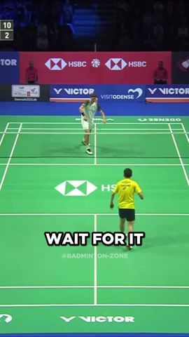 When your confidence level is over 9000 #victoraxelsen #badminton