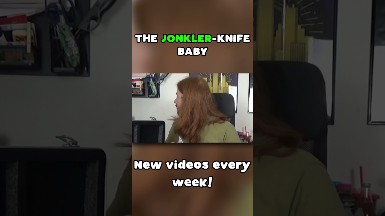 JONKLER KNIFE?! 🤡🔪#reels #ytreels #axellent #cokehappytears #happyetars #sodareview #funny #comedy