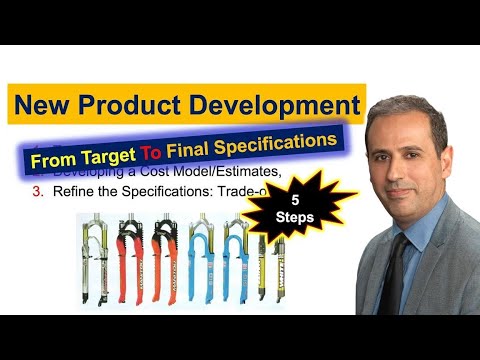 Design & Development #019 How to Set the Final Specifications for Your Product: Five Steps to Follow