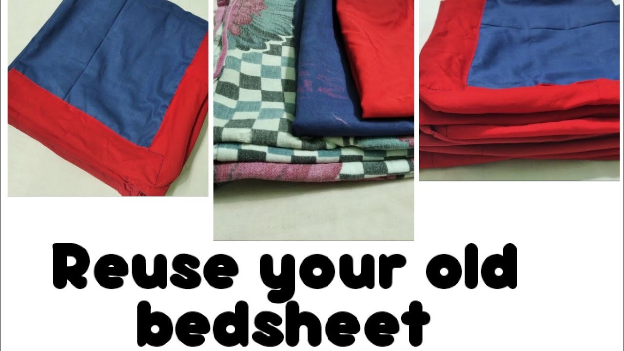 Reuse your old bedsheet YouTube