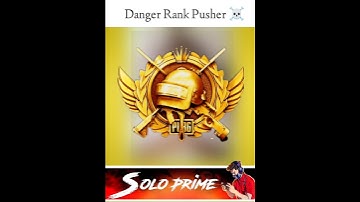 Dangerous Rank Pusher ☠️