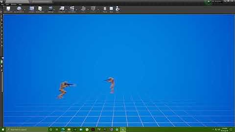 Ue4 C++ AI WIP : (zigzagging and maintaining distance)