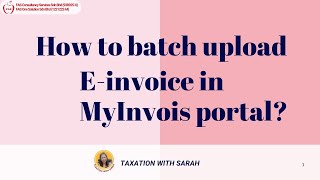 Tired of creating e-invoices one by one in the MyInvois portal?