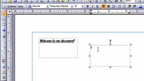 Use Paste Special in Publisher 2007