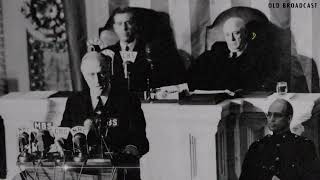 1941 Radio: NBC News Bulletins on Pearl Harbor & War Declaration, Dec 7-8, 1941