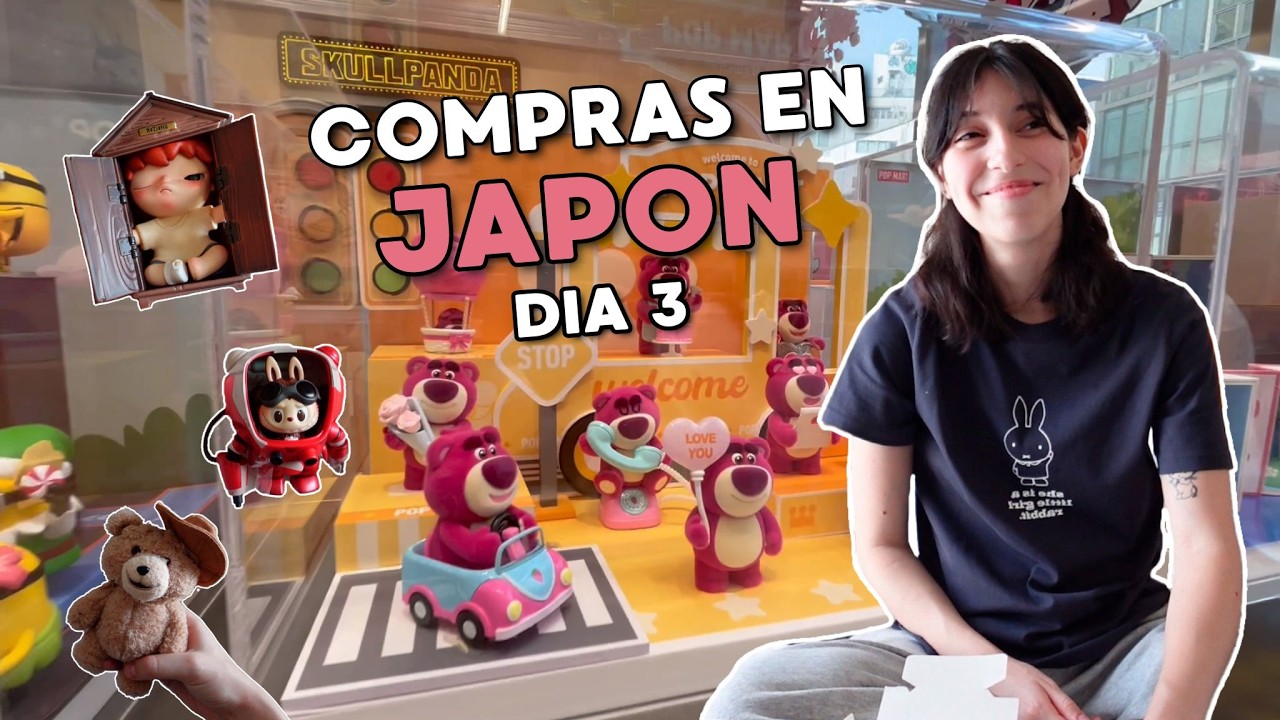 Dia 3 en JAPON🏯| UNBOXING DE FIGURAS POPMART📦
