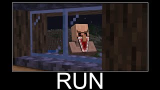 Scary Villager in Minecraft wait what meme part 242