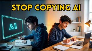 Stop Copying AI for Schoolwork (Do This Instead)