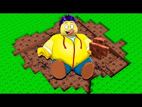 Видео: ОГРОМНЫЙ ТОЛСТЯК! СЪЕЛ ЦЕЛЫЙ МИР В ROBLOX