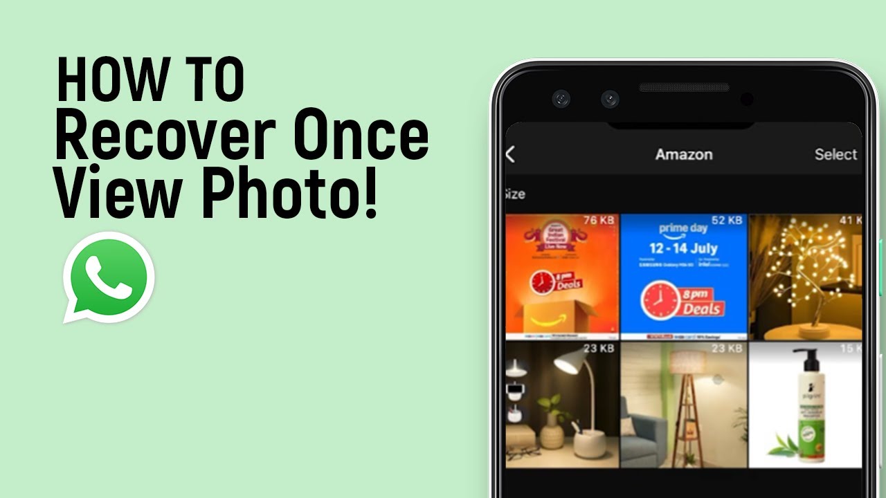 Как восстановить фото, просмотренное однажды, в WhatsApp [легко]