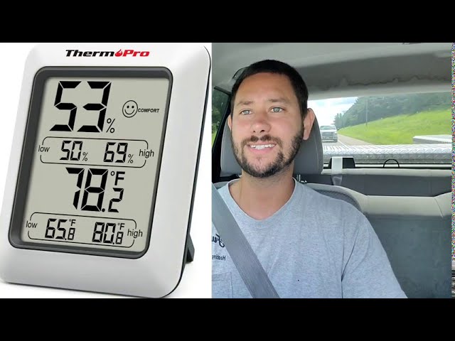 ThermoPro TP55 Digital Hygrometer Indoor Thermometer Humidity Gauge