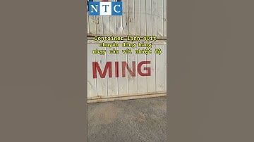 MUA BÁN CONTAINER LẠNH 40FT CHẤT LƯỢNG CAO | NTC-Container  #containers #logistics #haiphong #fyp