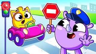 kids learn road safety song kids songs nursery rhymes baby