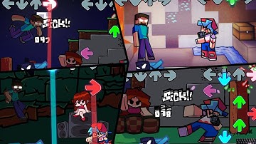 FNF Blocky Myths Vs. Herobrine - Danger V2 (4k)