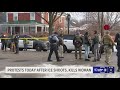 Minneapolis protesters vent their outrage after an ICE officer kills a woman