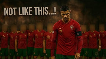 The Day Portugal Let Cristiano Ronaldo Down