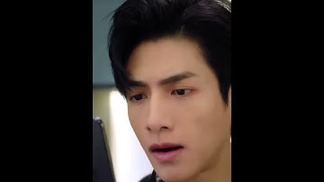 Thumbnail of he’s jealous 😌| cute CEO saw her talking to another guy #cdrama #shorts #kdrama #jealousboyfriend