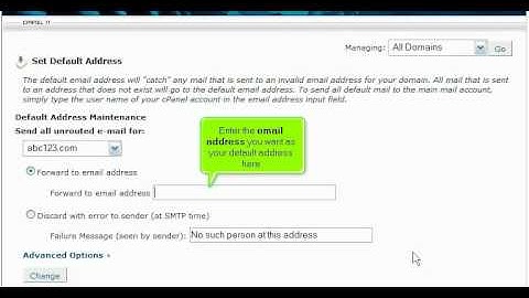 micfo | how to create a catchall email in cPanel