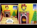 DIY CHIMENEA NAVIDEÑA Pop UP - Tarjeta Navideña