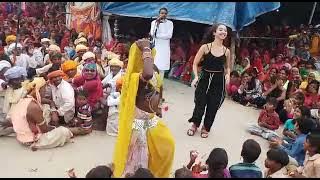 Gawari vs hip-hop 🤗 | local vs international | Rajasthani gavari vs foreigner women 🇮🇳Mewari culture