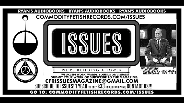 Ryan's Audiobooks 8-33: The Medium Is The Massage (Marshall McLuhan)