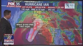 Hurricane Ian strengthens into major Category 4 storm approaching Florida