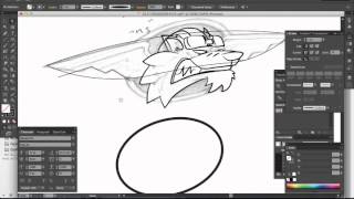 Digital Ink a Pencil Drawing