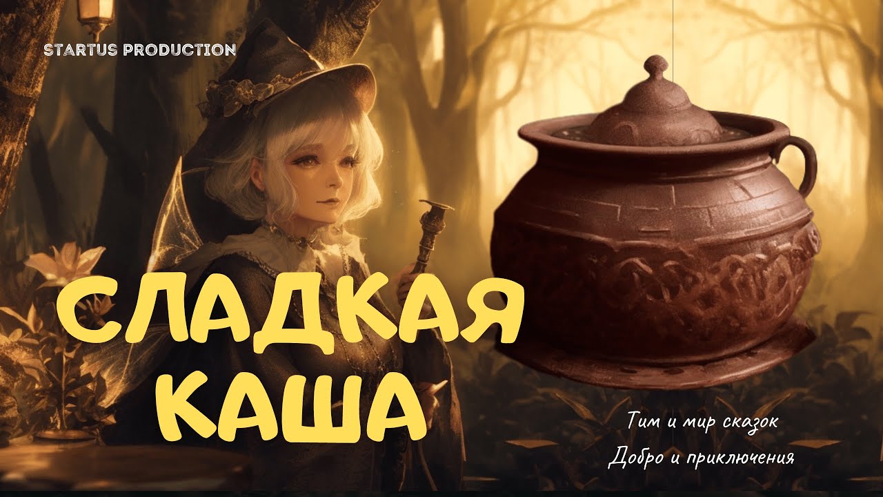 Сладкая каша ||| Tim_i_mir_Skazok ||| Весело ||| Братья Гримм - YouTube