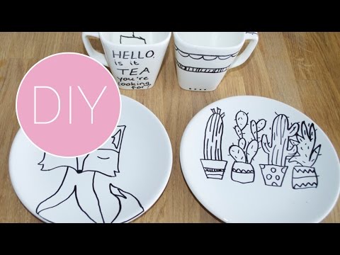 metgezel neem medicijnen sessie DIY porselein versieren - YouTube