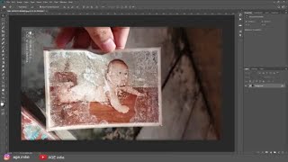 MEMPERBAIKI FOTO LAMA RUSAK BAYI LUCU - KENANGAN MASA KECIL -  Proses Restorasi Foto Rusak part 2 screenshot 2