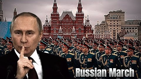 Soviet March but Putin did it for real - Red Alert 3 [Soviet March]