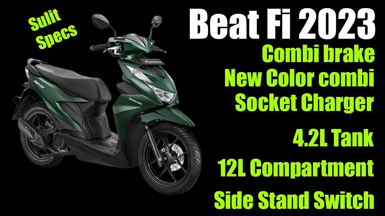 Honda Beat FI 2023 Model Review New