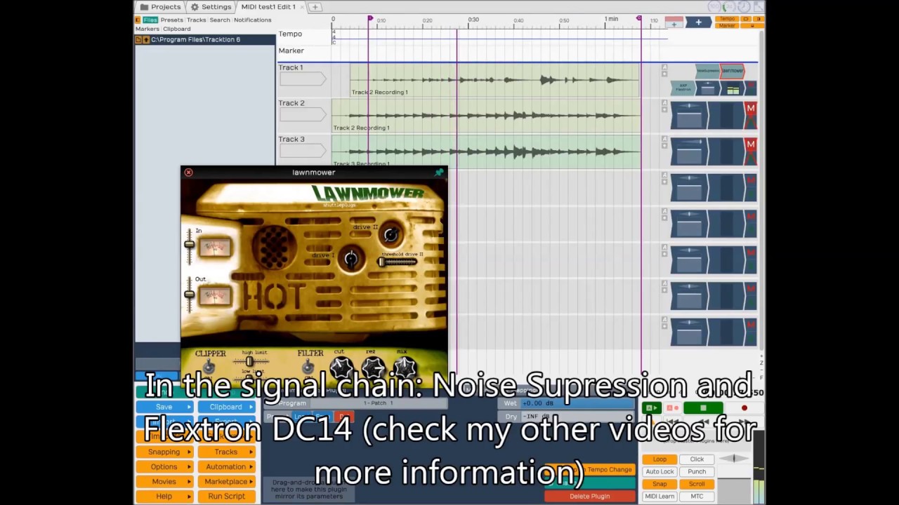 Free dual overdrive VST plugin Shuttleplugs Lawnmower for electric