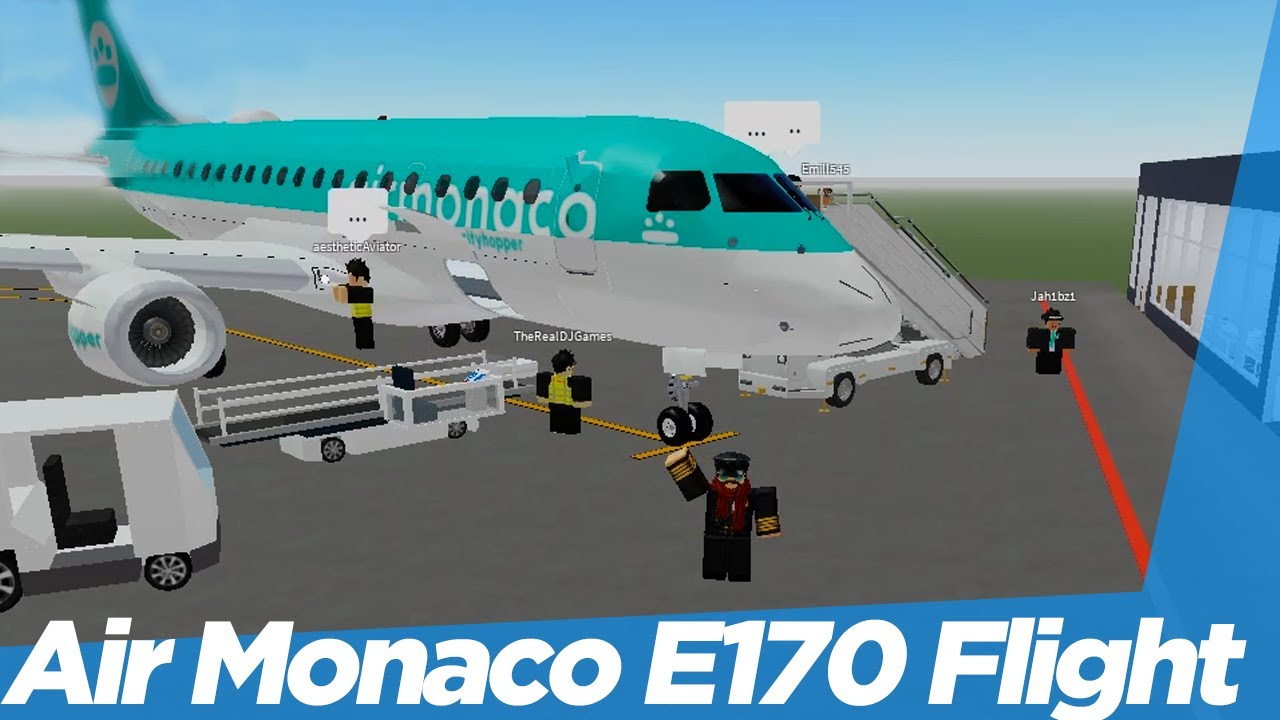 Roblox Air Monaco E170 Flight Youtube - klm fokker 70 flight from frankfurt intl roblox movies